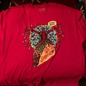 2XL Men’s Deadpool taco Shirt